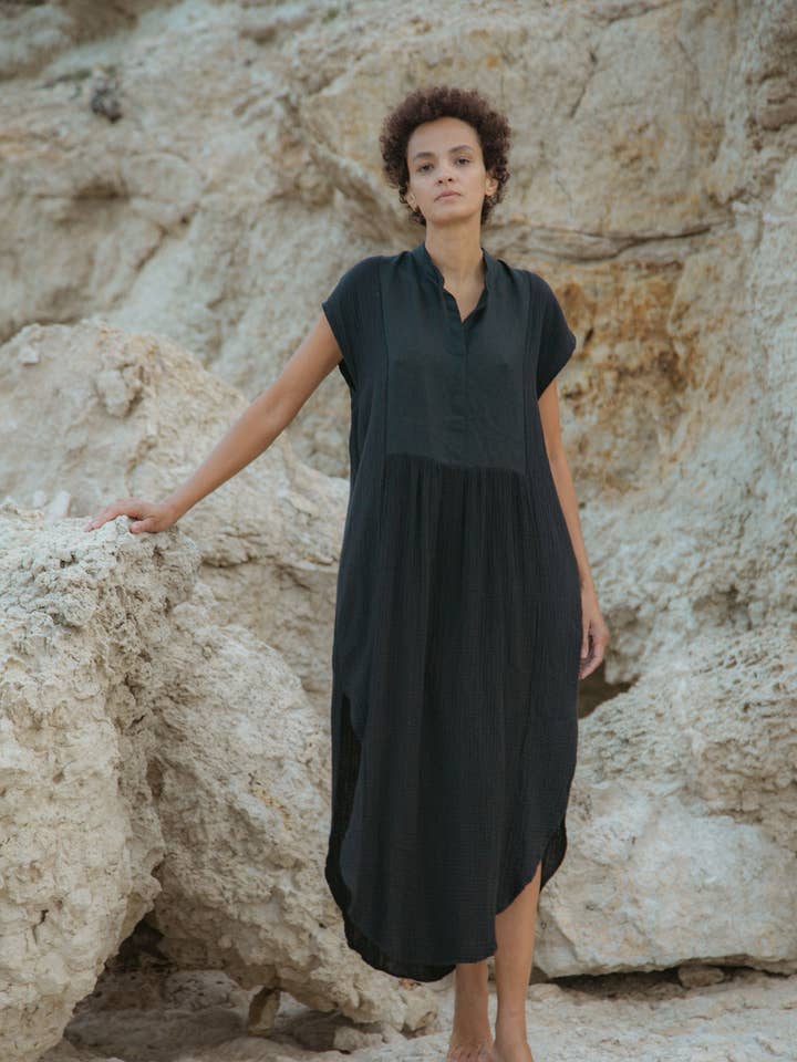 CECILIA SÖRENSEN - Wholesale Dress - Women's - 771 NESPRER Shirt dress in organic cotton muslin9