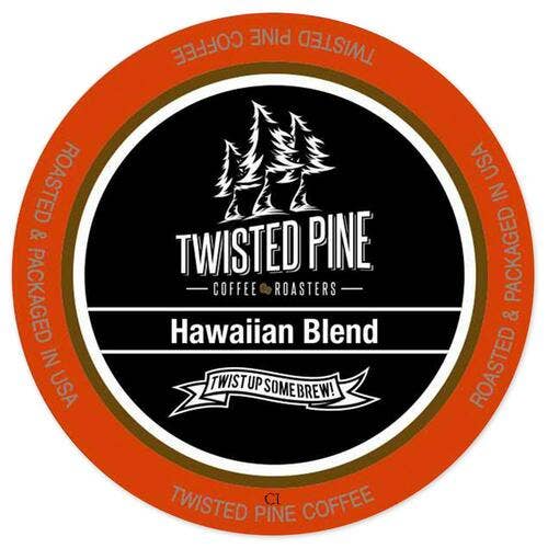 Twisted Pine Coffee Roasters Hawaiian Blend - 24ct for wholesale by Coffeeicon