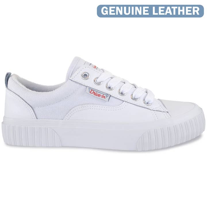 SHOWTIME - White Women's Shoe - Sneaker for wholesale by Drive-In Originals
