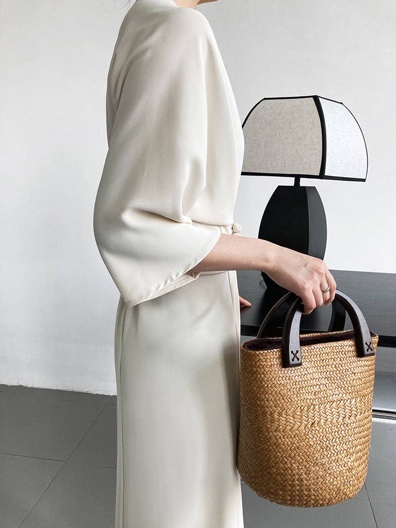 Marayn - Vente Robe – femme - 2025 NOUVELLE Robe Noeud Élégante Moderne Chic Touche Chinoise63