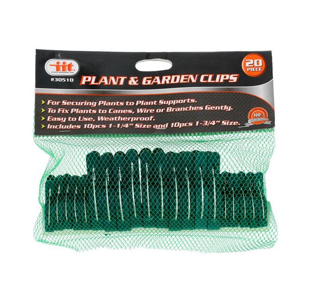 AJ TOYS & GAMES - Wholesale Garden tool - IIT Plant & Garden Clips - 20ct1