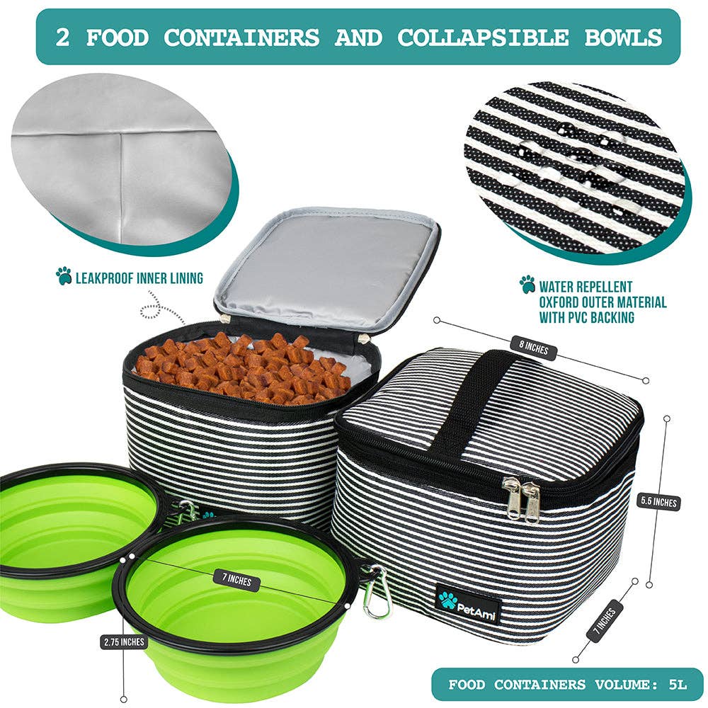 PetAmi - Vendita all'ingrosso Trasportino - Cani e gatti - Borsa Organizer Deluxe da Viaggio per Animali9