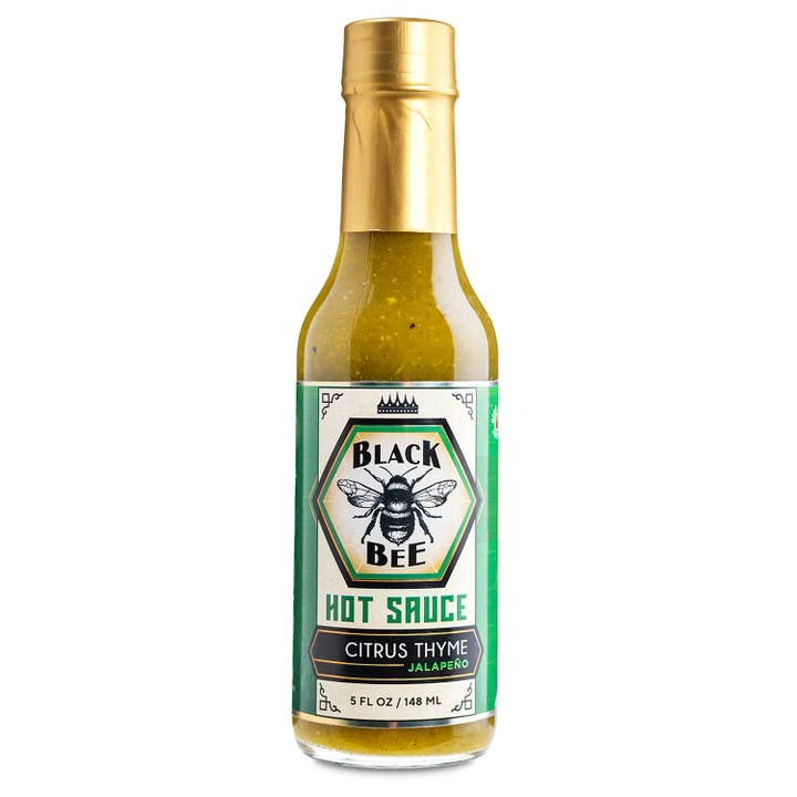 Molho Picante Jalapeno de Tomilho Citrino por atacado de Black Bee Hot Sauce Co.