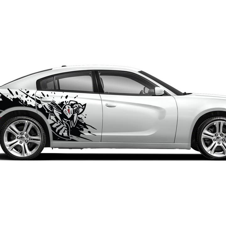 Wütende Hornisse Seitenaufkleber, kompatibel mit Dodge Charger für den Großhandel von I Make Stickerz