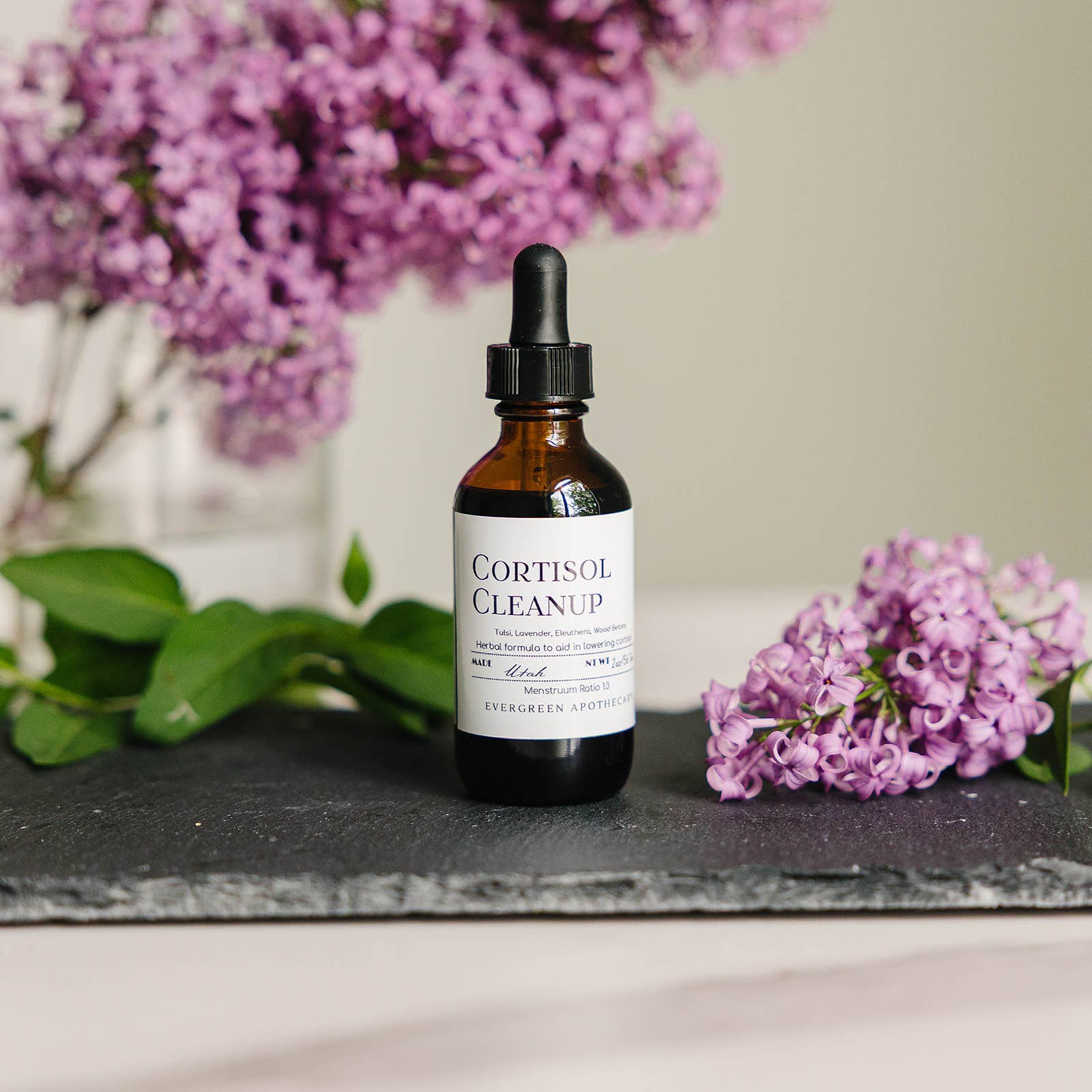 Evergreen Apothecary - Wholesale Tincture - Cortisol Cleanup, Tincture3
