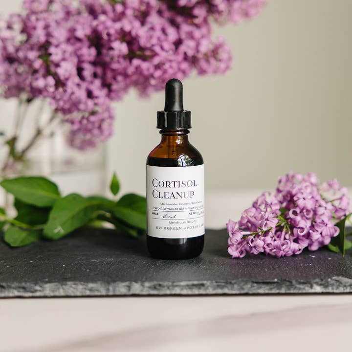 Evergreen Apothecary - Wholesale Tincture - Cortisol Cleanup, Tincture3