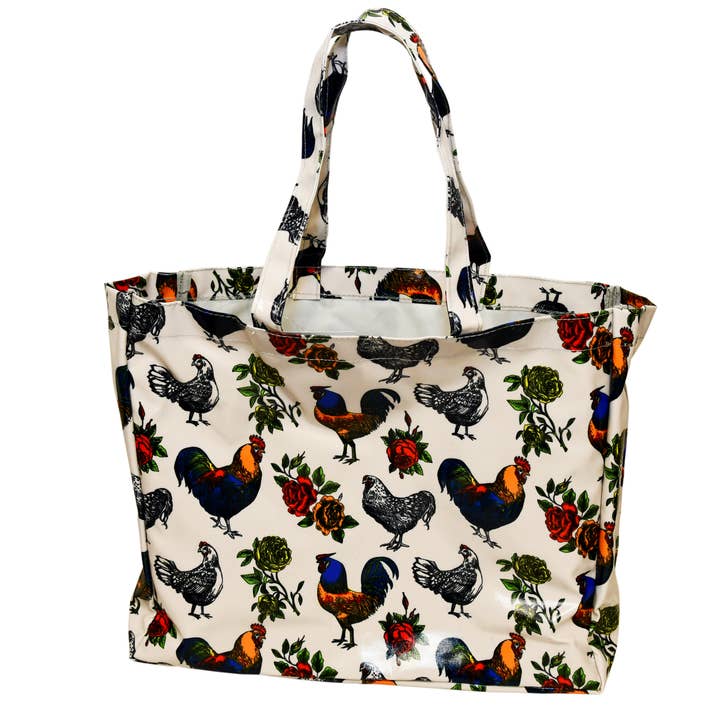 My Favorite Chicken – wholesale Bärkasse - Dam – Fluffy Layers™ PVC-väska i countrystil1