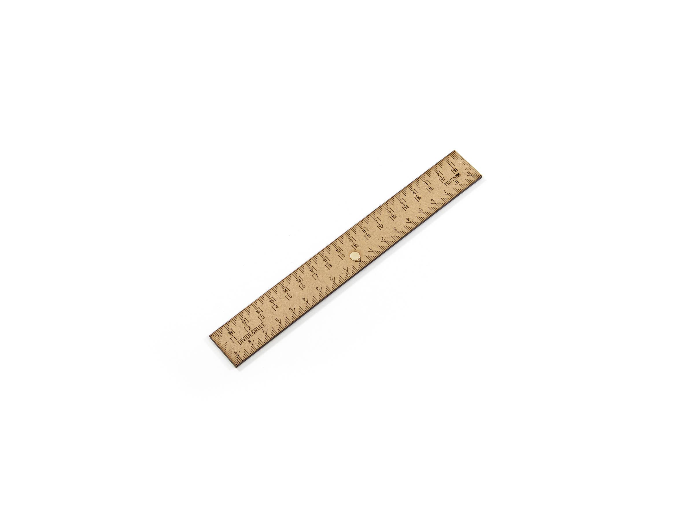 Divide and Rule – wholesale Ruler – Journal Rule 190mm - Original0
