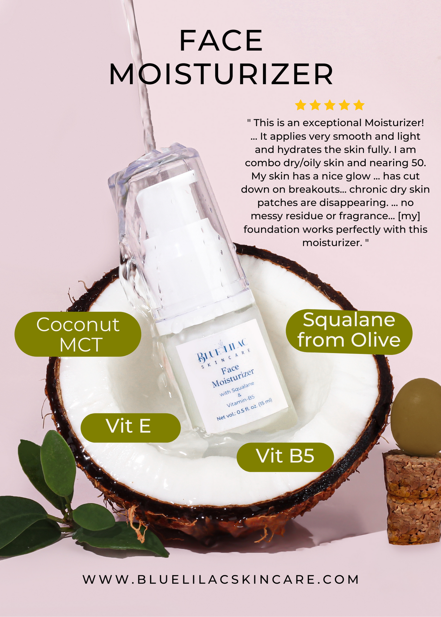 Blue Lilac Skincare - Wholesale Facial Care Set/Kit - GLOW KIT - Gift Box2