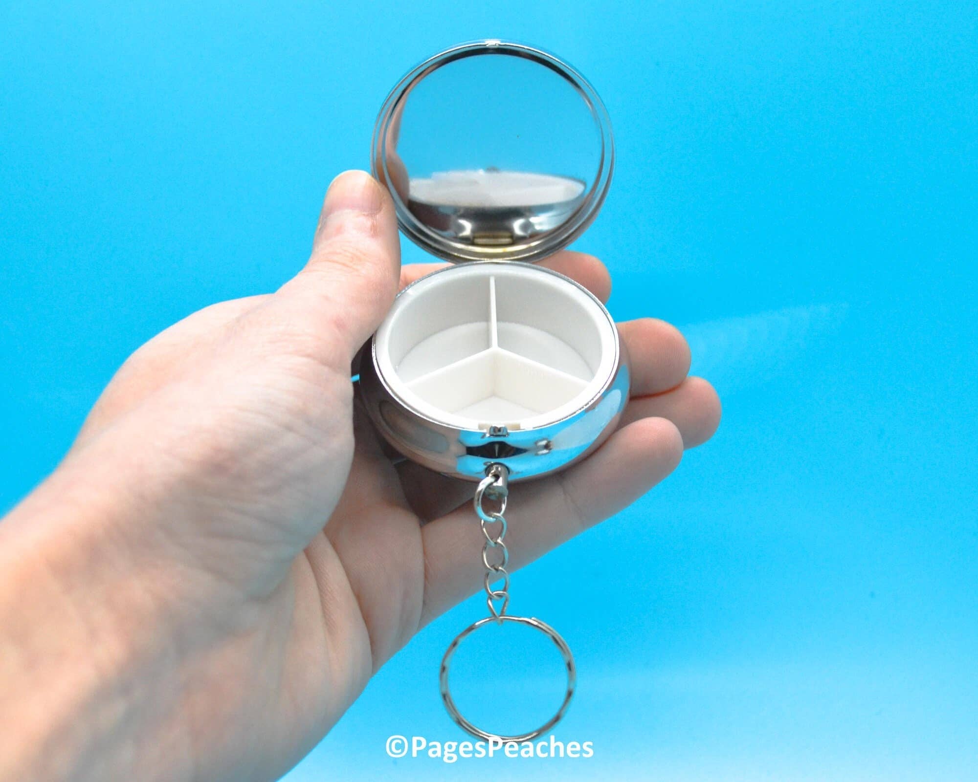 Page's Peaches – Engroshandel Pillesortering – Brat pilleetui med 3-vejs organizer7