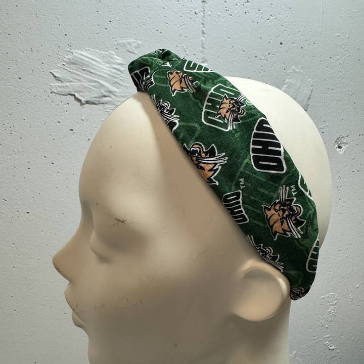 Ohio Knotted Headband for wholesale by Kase Wear