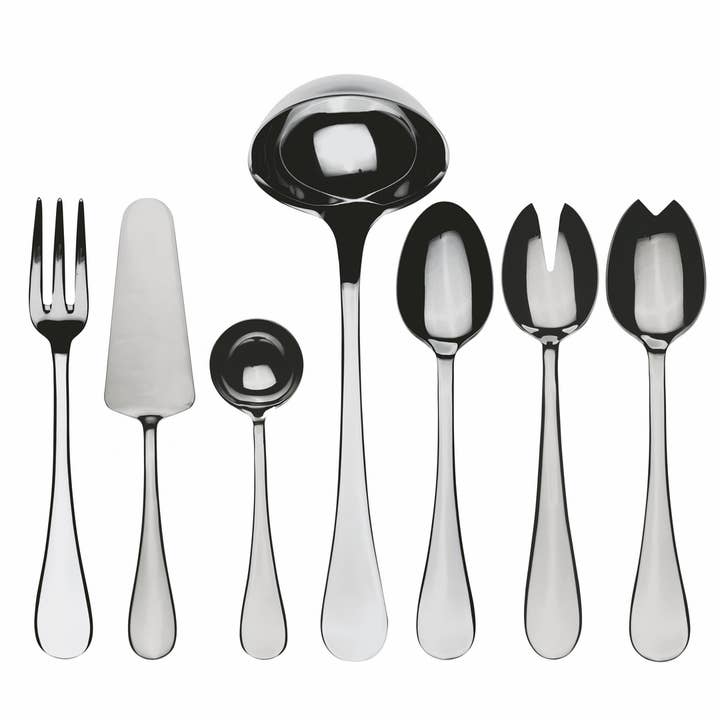 Full Serving Set 7pcs - Brescia for wholesale by Mepra USA INC