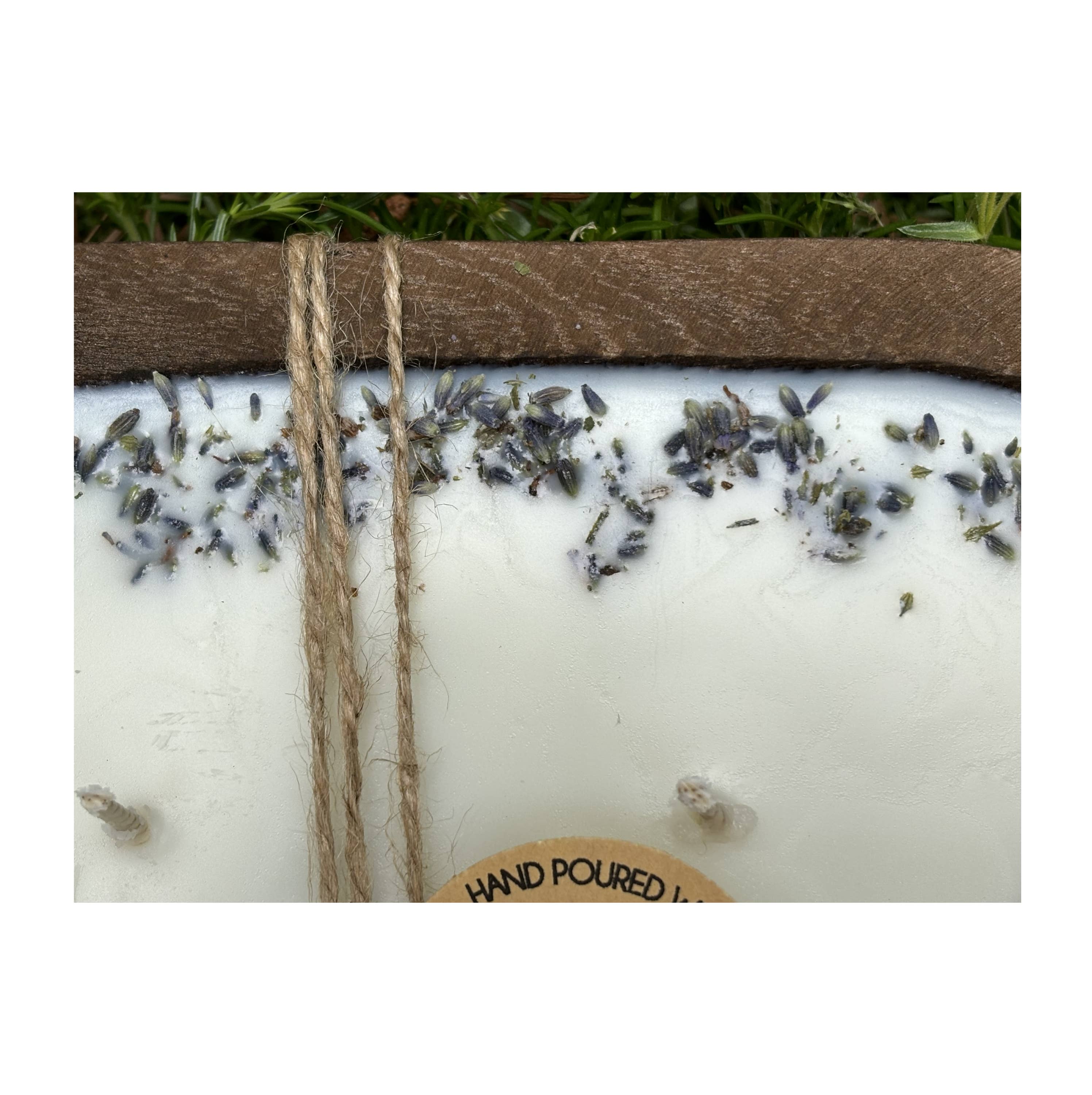 Be The Light Candle Co. - Wholesale Jar/Filled Candle - Lavender Scented Soy Dough Bowl  - Lavender Scented Candle2