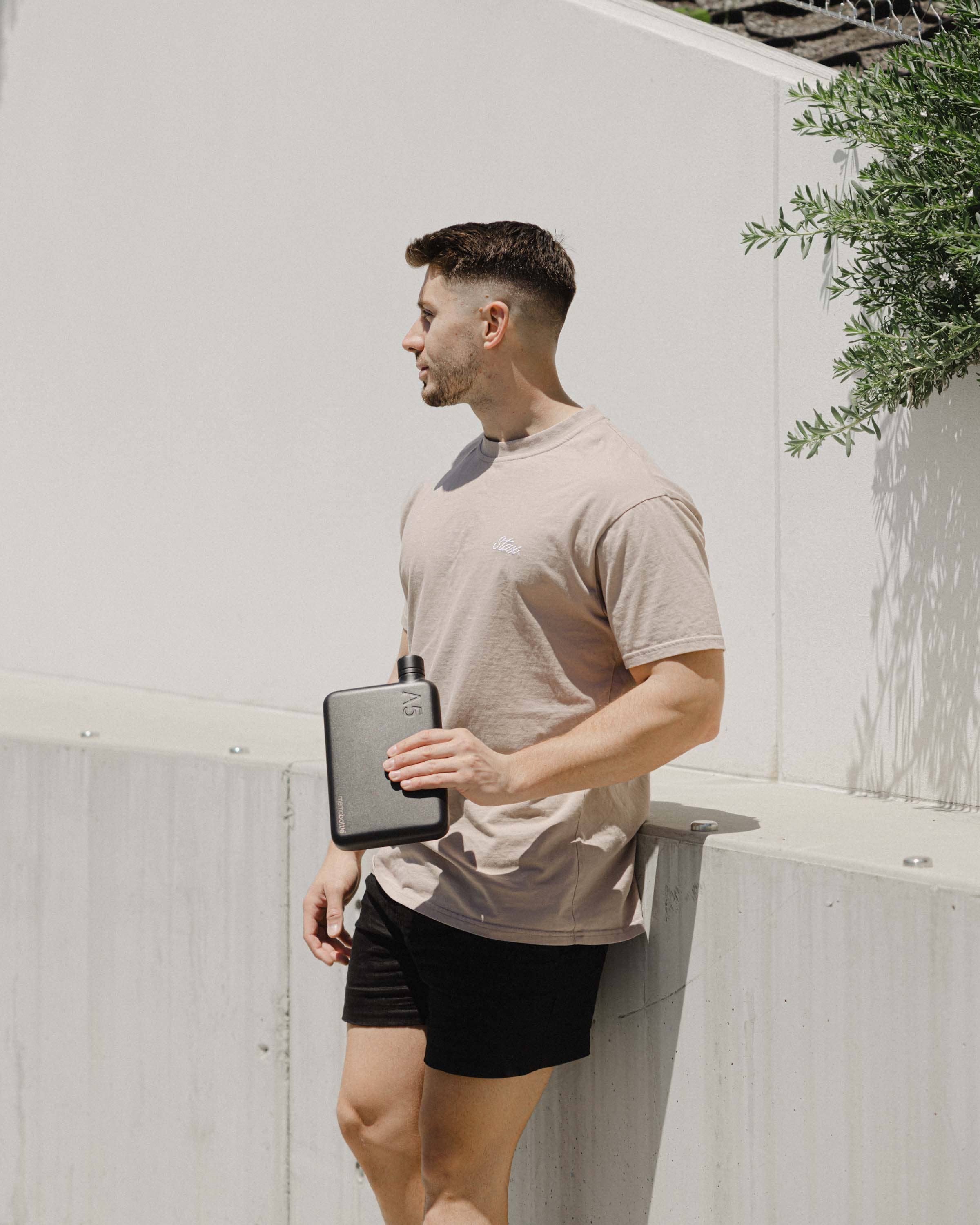 memobottle - Wholesale Water Bottle - A5 Stainless Steel memobottle - BLACK3