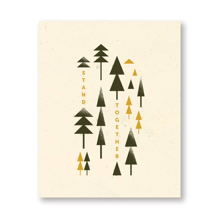 VENTE Impression Stand Together (20x25 cm) pour la vente par Tender Loving Empire