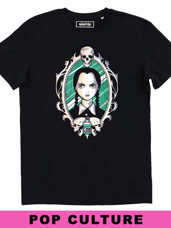 Wednesday Addams Tee - Netflix Graphic Tee pour la vente par Grafitee