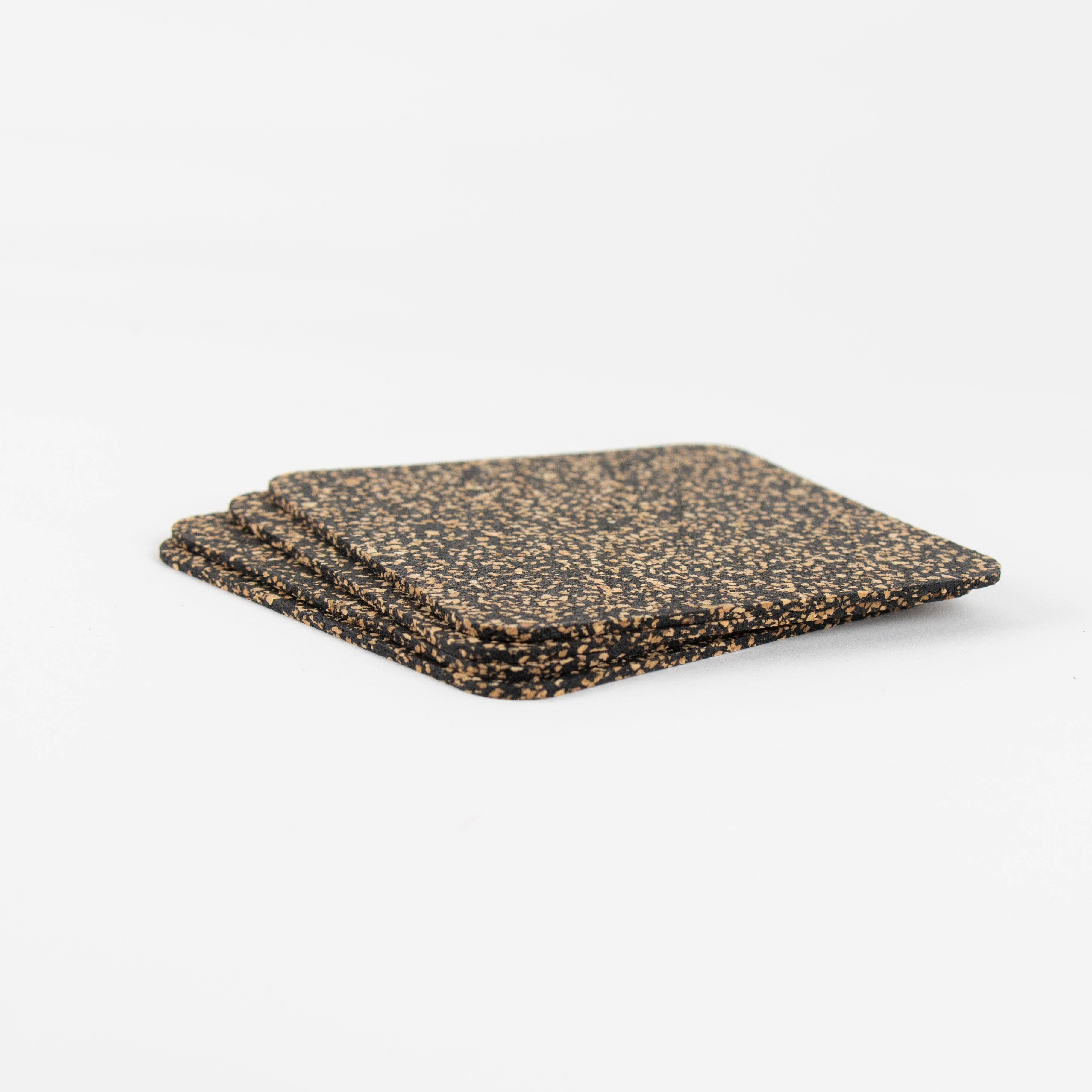 LIGA - Wholesale Coasters - Dash Recycled Rubber & Cork Coasters | Square1