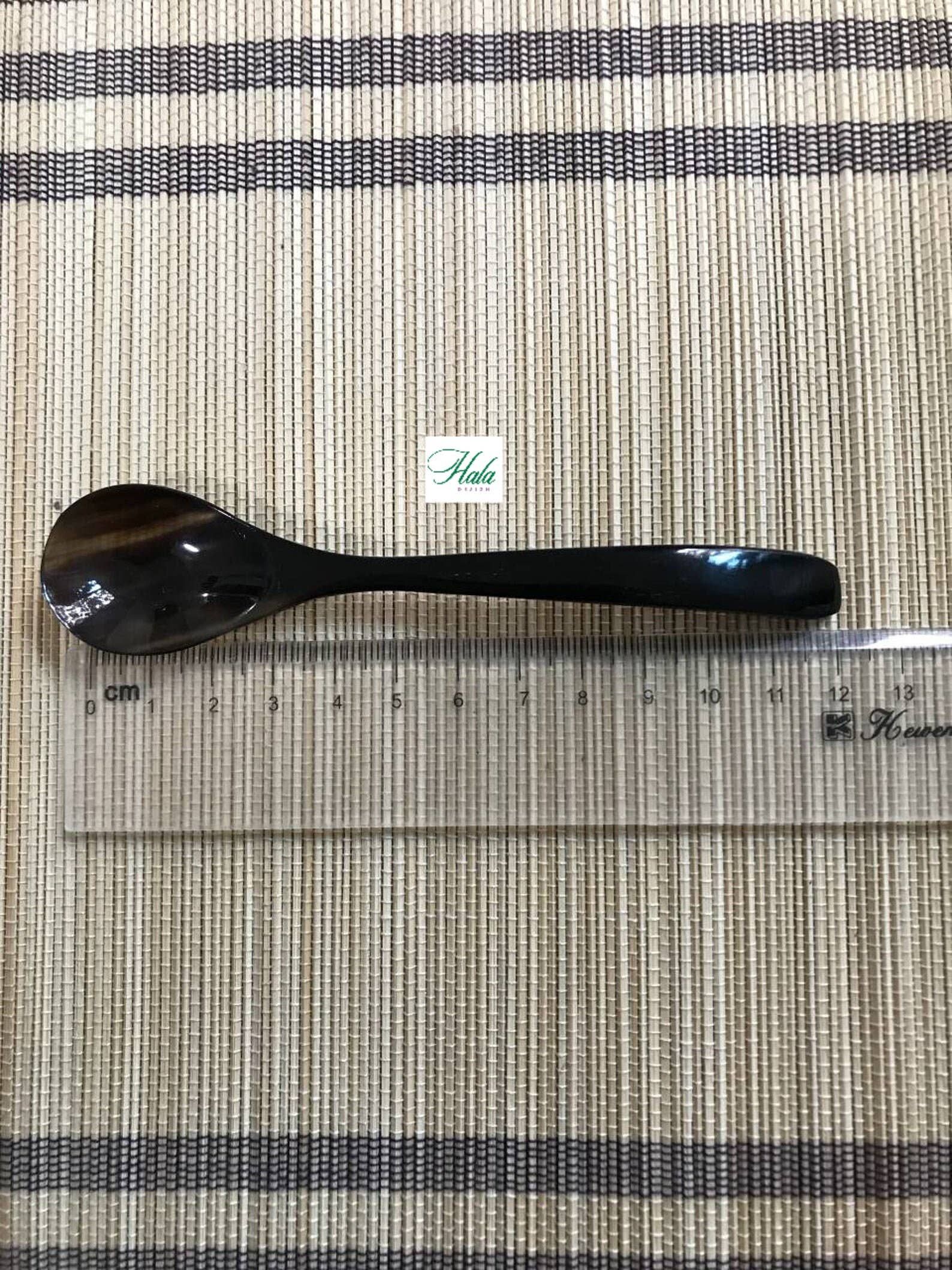 Hala Design – wholesale Bordssked (Bestick) – Personlig Horn Egg Spoon0