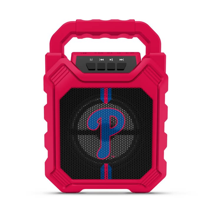 MLB Philadelphia Phillies Shockbox XL2 Bluetooth Speaker for wholesale by Prime Brands Group
