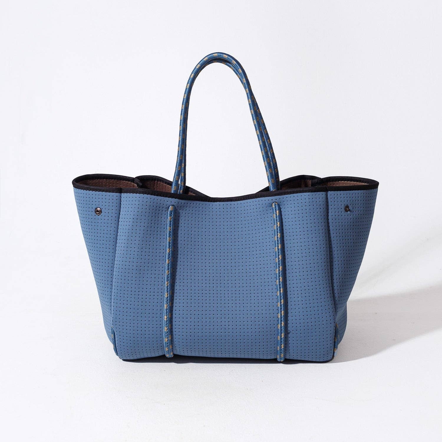 Pop Ups Brand - Wholesale Tote Bag - Women's - LARGE NEOPRENE TOTE BAG STORMY BLUE0