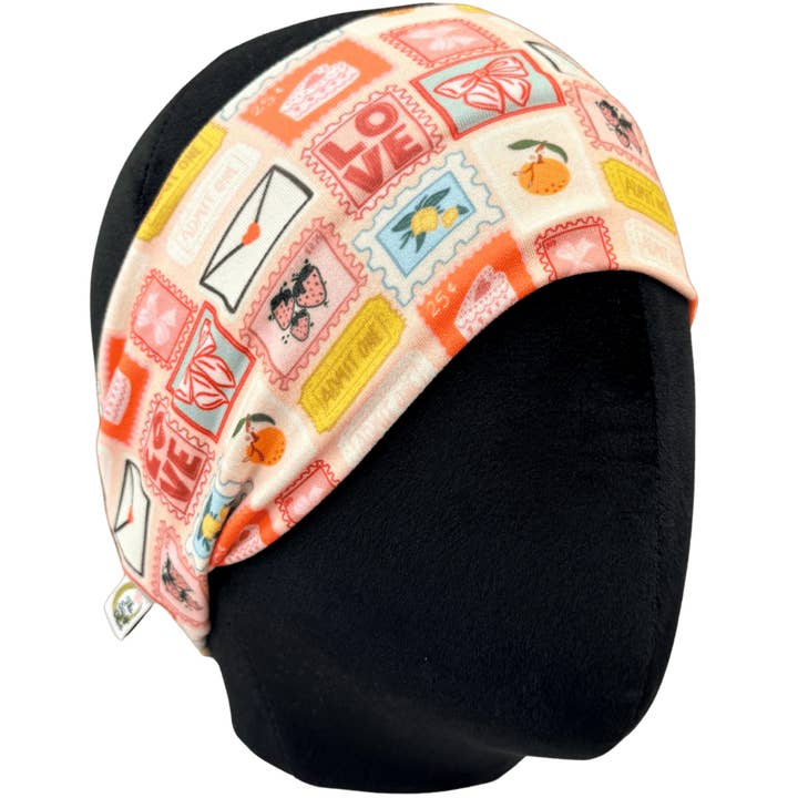 Bandeau extensible Love Letters pour la vente par The Sassy Olive Handmade Headbands