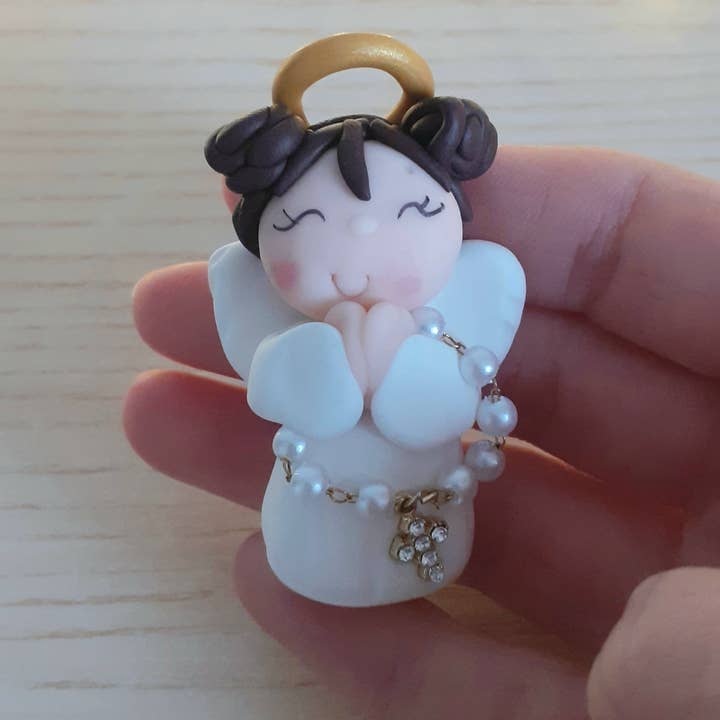 SabrinaDesign - Wholesale Party Favor Bag/Box - Angel rosary favor, birth favors, baptism favors, communion favors1