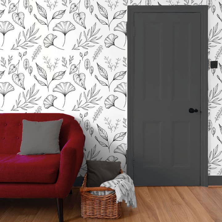 Laurel Leaf Print Baggrund for engroshandel hos Heartspace Art