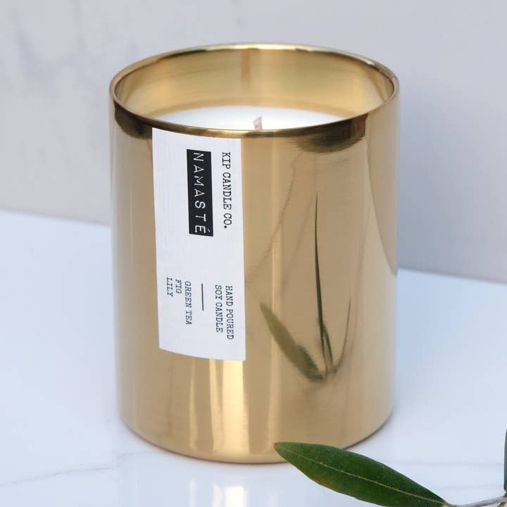 Namasté Original Candle - Grounding & Restorative for wholesale by Kip Candle Co