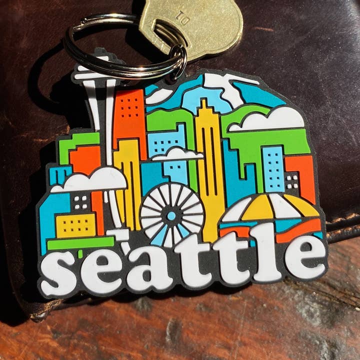 NateDuval.com - Wholesale Keychain - Unisex - Seattle Keychain0