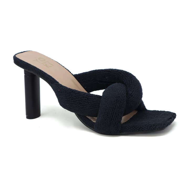 Yoki Fashion - Wholesale High Heels - Women's - Yoki JAILA Women's Open Square Toe High Heel1