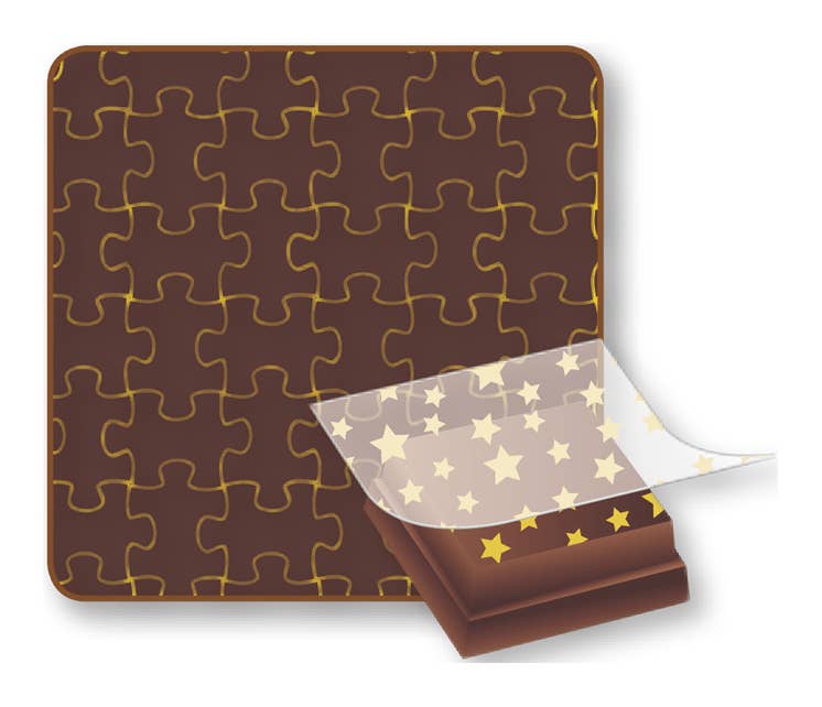 REMOVED BRAND - Wholesale Craft Supplies - Foil puzzle (25 pieces)0