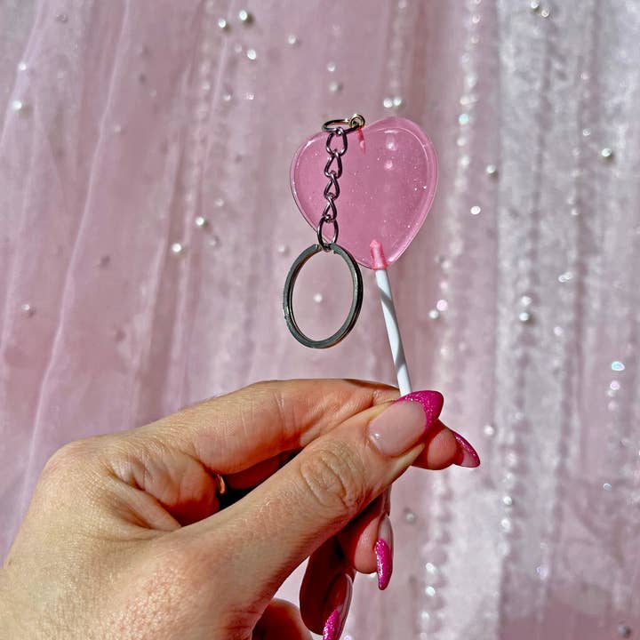 A Shop of Things - Wholesale Keychain - Women's - Heart Lolli Keychain