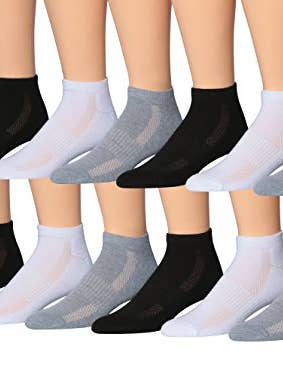 James Fiallo mäns 12-par prestanda låg klippa atletisk Sport strumpor 2907-12 för wholesale av Gold Hose LLC