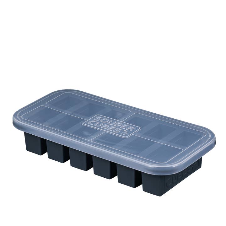 Souper Cubes - Vendita all'ingrosso Contenitori per alimenti - Vassoio di congelamento in silicone da 1/2 tazza1