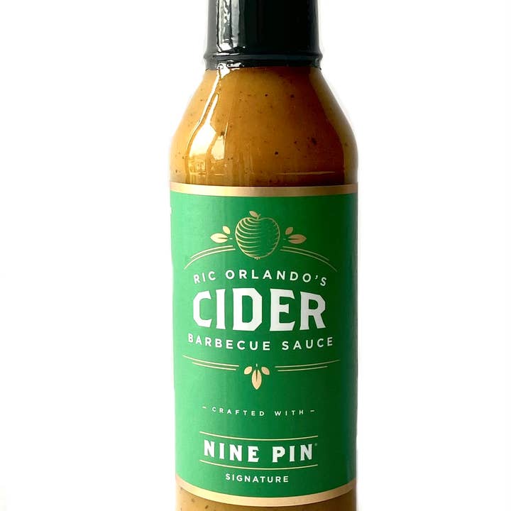 Ric Orlando's Pasta, Sauce, Hot Sauce and Seasonings - Wholesale BBQ Sauce - Gold BBQ Sauce, Ric Orlando/9 Pin Cider Partnership
