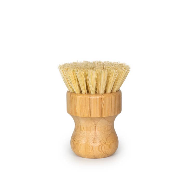 EcoFreax - Wholesale Cleaning brush - sisal/coconut mini scrub brush bamboo dish scrubber5