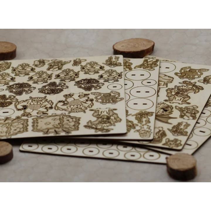 CorvidArts - Wholesale Board Game - Monster Kit (Set of 90)4