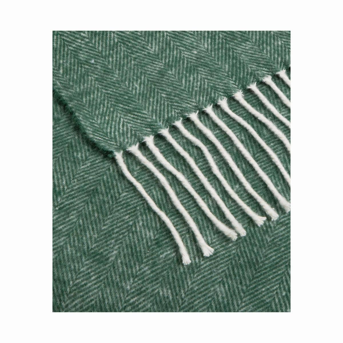 SOFIA TOSCANO - Wholesale Throw blanket - Super Soft Babele Herringbone - Plaid in Recycled Cotton3