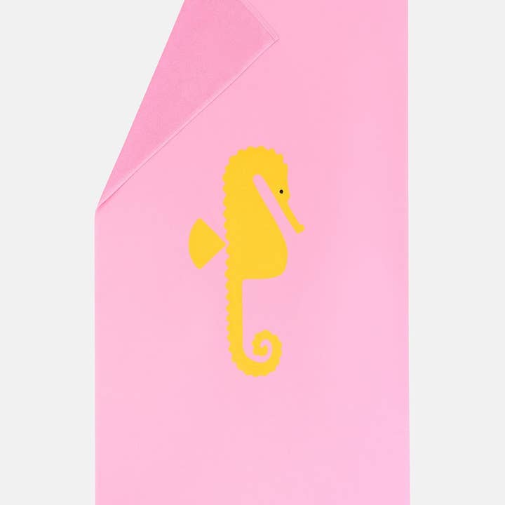 Sossu - Wholesale Beach Towel - Seahorse Peshtemal - Pink8