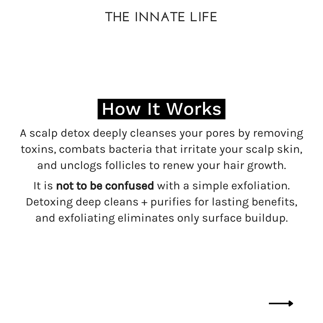 The Innate Life - Wholesale Scalp/Hair Treatment - CHARCOAL SCALP DETOX4