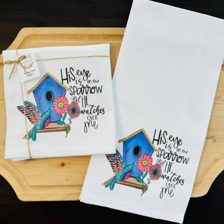 Mississippi Mae Monograms - Wholesale Tea Towel - Sparrow Kitchen Towel