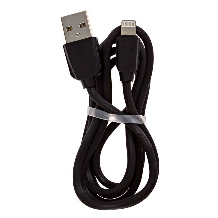 Xpress Tech Cell Accessories XT - Wholesale Charging Cable - Xpress Tech 408 iPhone USB-A Charge and Sync Cable - Black2