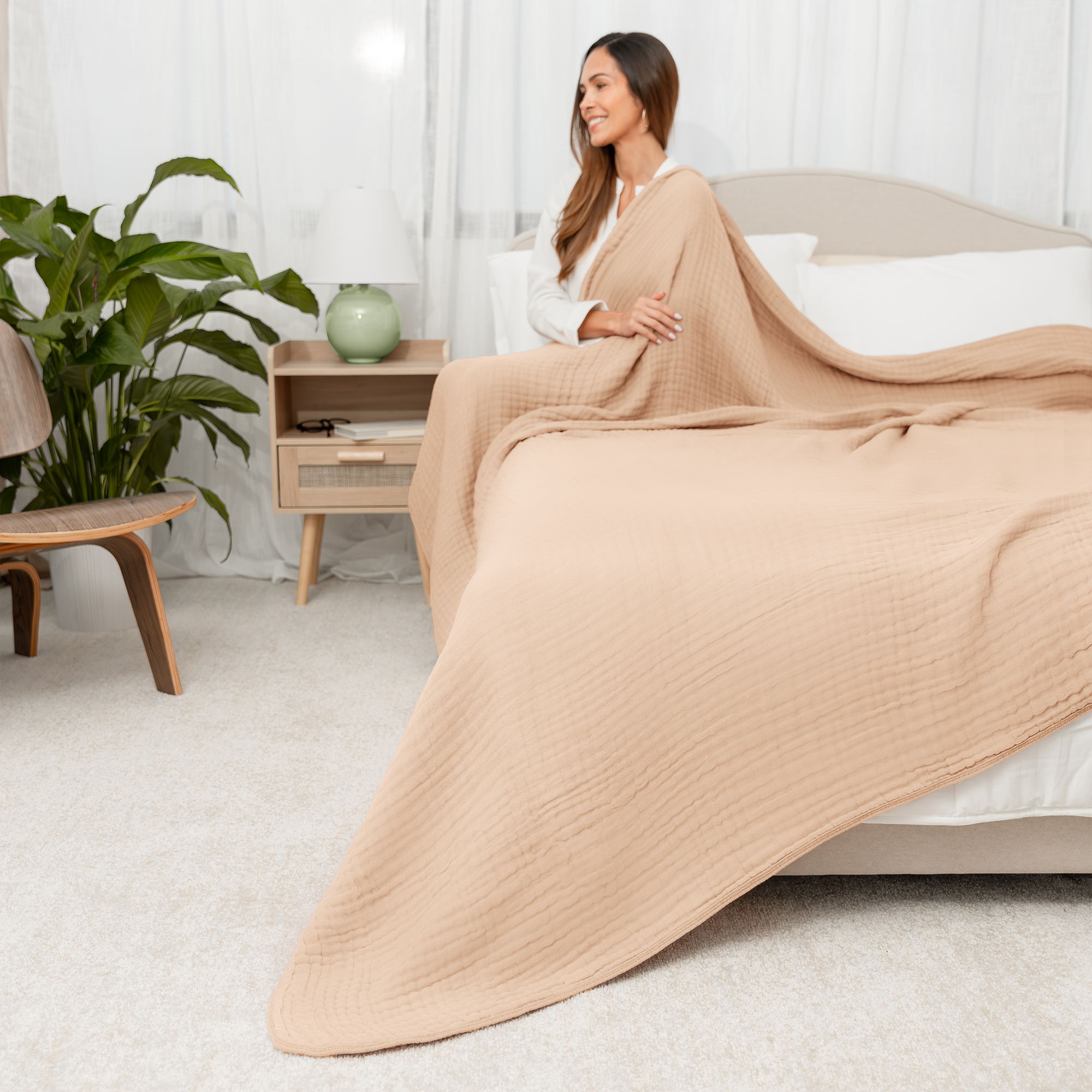 Comfy Cubs - Wholesale Bedding Blanket - Muslin Blanket for Adults, 6-Layer Bedding by Comfy Cubs40