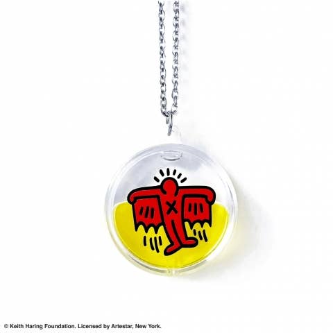 Keith Haring x ONCH - Flying Devil Necklace for wholesale by Disburst