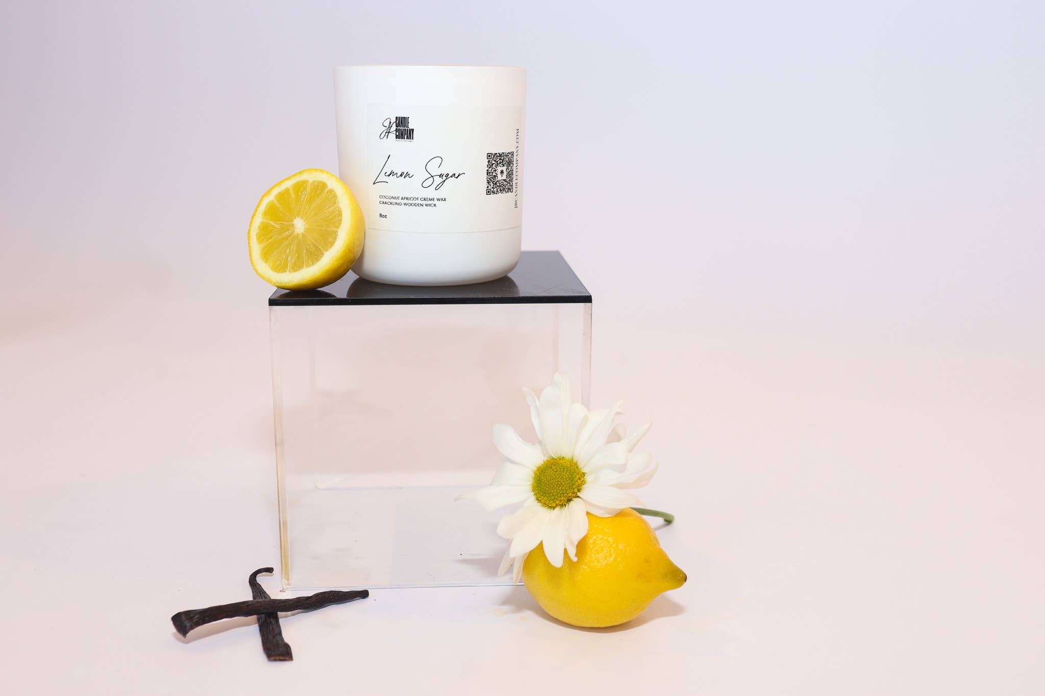 J.R Candle Company - Vente Bougie en bocal - Bougies en marque blanche (8 oz)3