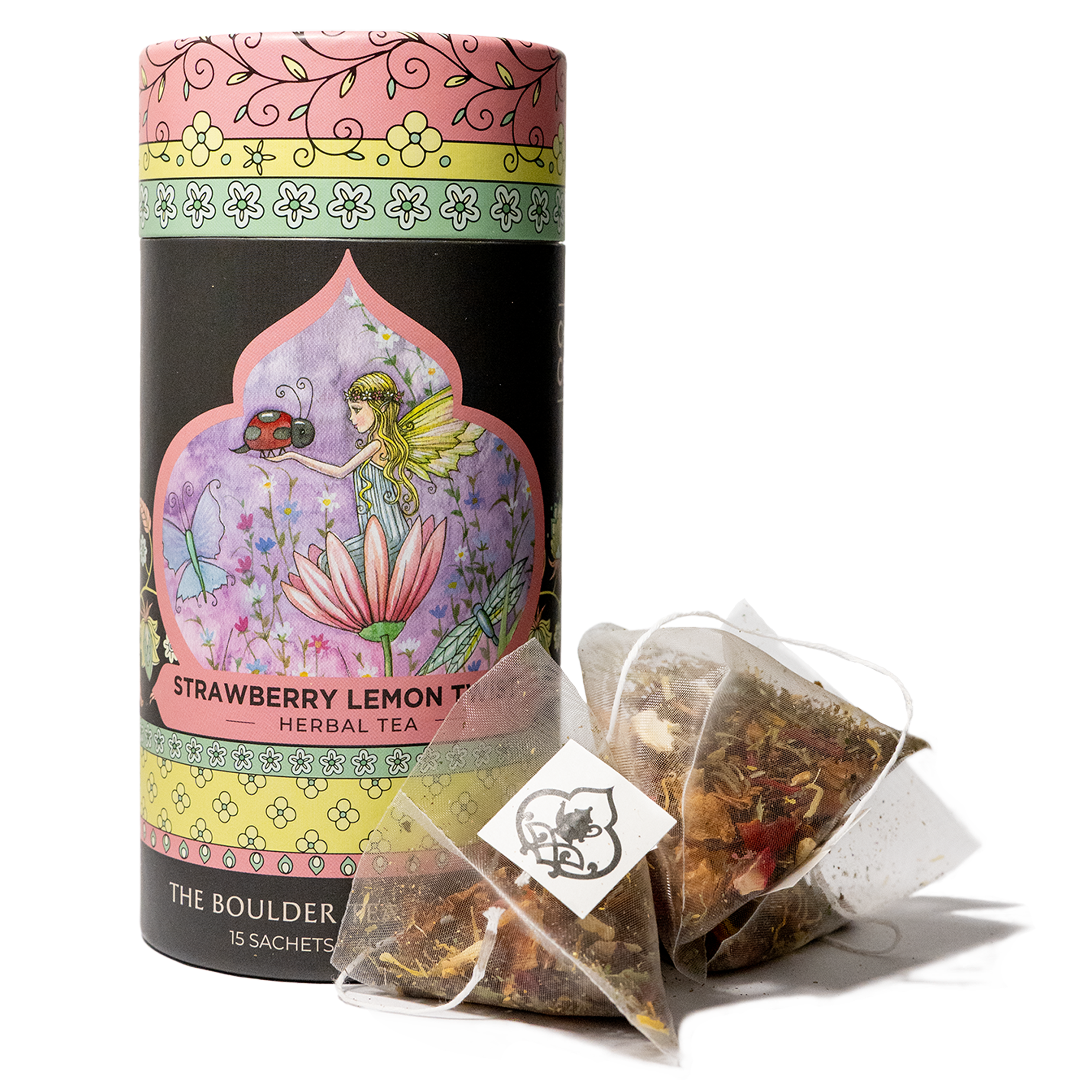 Boulder Tea Company - Wholesale Tea Bags - Children's Tea - Strawberry Lemon Twist™ Sachets1