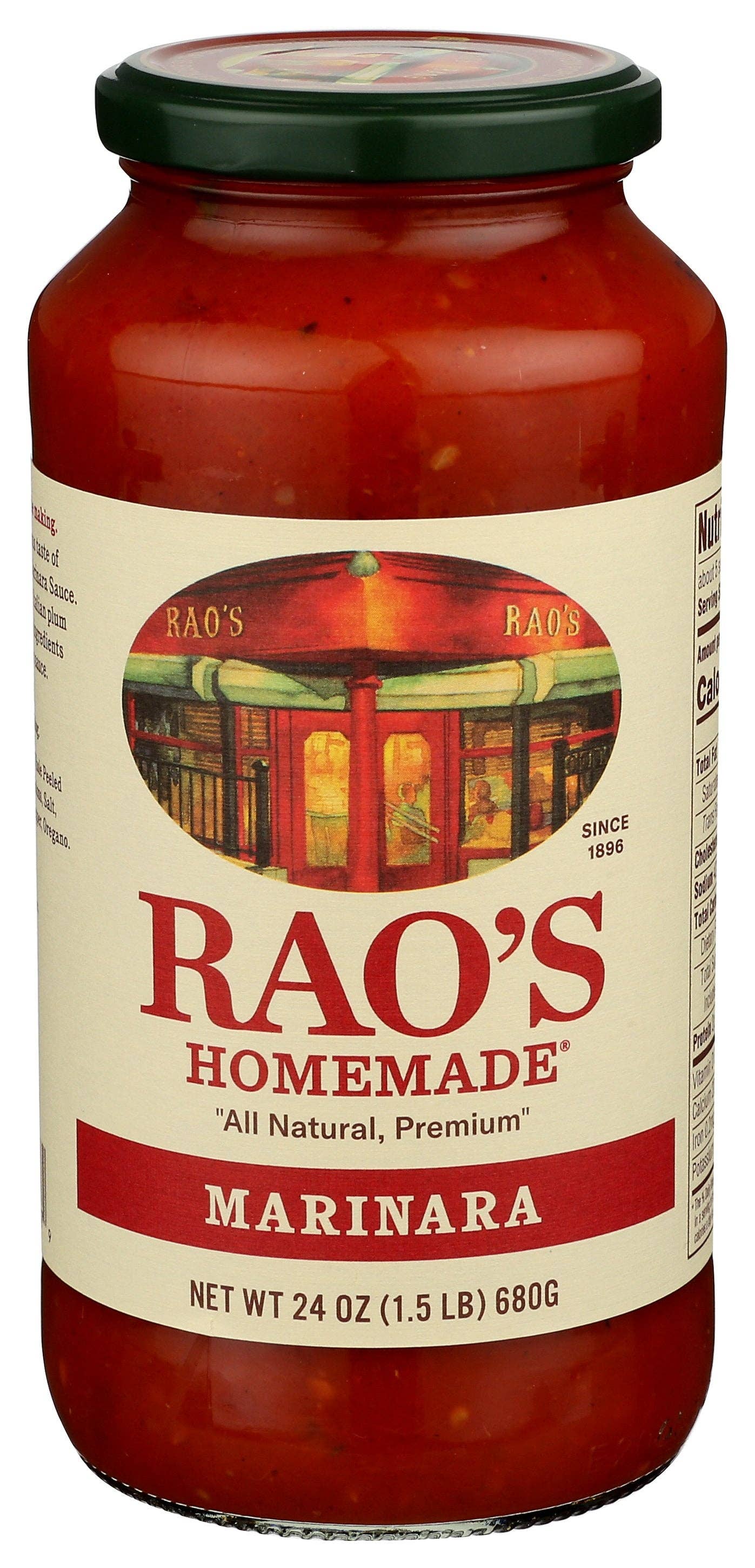 Everyday Supply Co - Wholesale Pasta Sauce - RAOS SAUCE MARINARA HMMADE - Case of 120