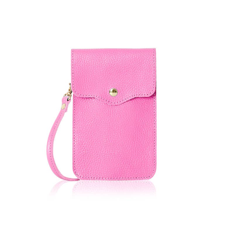 MONTTE DI JINNE – wholesale Phone wallet – women's – Italian Handmade Genuine Leather Phone Bag2