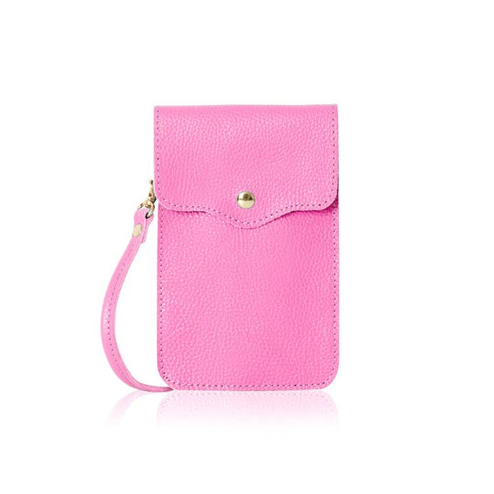MONTTE DI JINNE – wholesale Phone wallet – women's – Italian Handmade Genuine Leather Phone Bag2