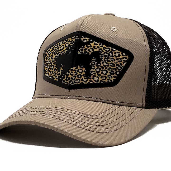 Rodeo Cowbo design vinyl patch cap emb. for wholesale by Peace and Dozen Inc